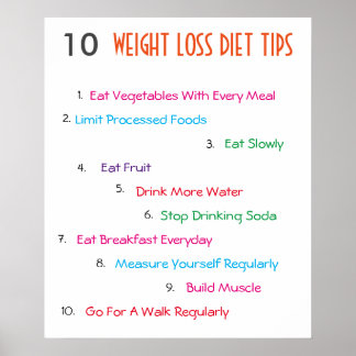 Weight Loss Posters | Zazzle Canada