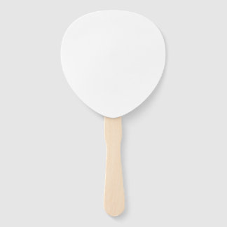 10 x Paddle Custom Personalized Wedding Hand Fans
