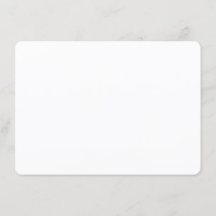 10 x Rounded Wedding Enclosure Cards 4.5" x 6.25"