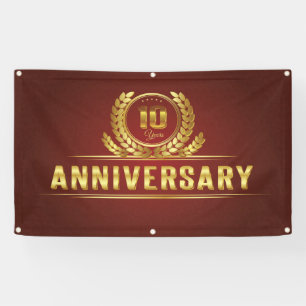 10 year Anniversary Banner