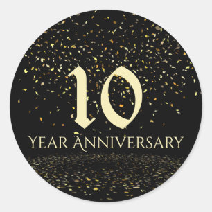 10 Year Anniversary Envelope Seal