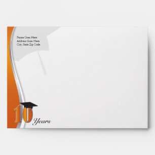 10 Year Class Reunion Envelope