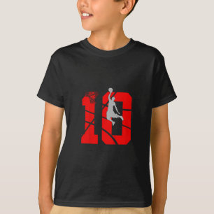 10 Year Old 10th Sketll Birthday Partytheme Boys G T-Shirt