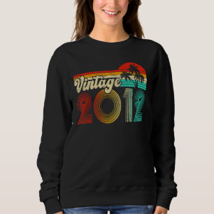 10 Year Old Boys Girls Vintage 2012 10th Birthday Sweatshirt