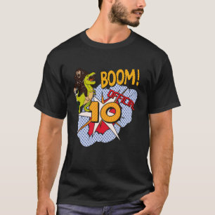 10 Year Old Laser tag game gamer  Lasertag 10 birt T-Shirt