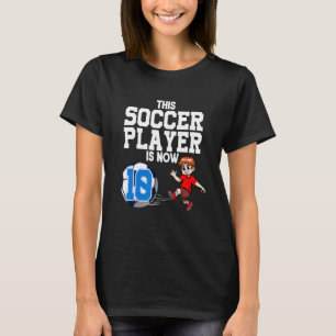 10 Year Old Soccer Player Boy Soccer Birthday T-Shirt