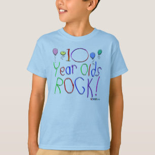 10 Year Olds Rock ! T-shirt