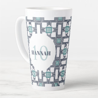 10 year Sobriety Birthday 17oz Latte Mug