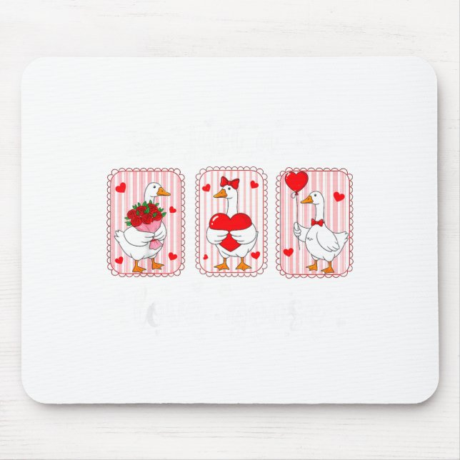 10 Years His Valentine _ Anniversary Couples Valen Mouse Pad (Front)