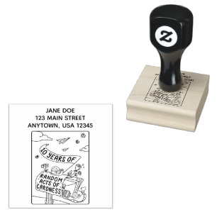 10 Years of Random Acts of Cardness Return Stamp