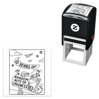 10 Years of Random Acts of Cardness Stamp