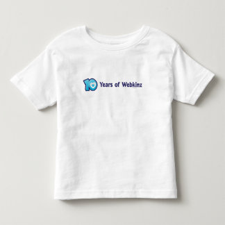 10 Years of Webkinz Logo Toddler T-shirt