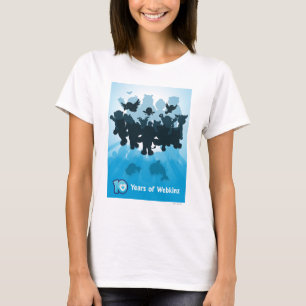 10 Years of Webkinz Silhouette T-Shirt