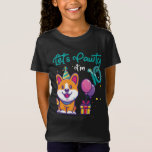 10 Years Old Corgi Dog Lover 10th Birthday T-Shirt<br><div class="desc">Awesome tee Ideas People who born in 2012 Retro Vintage Classic Old School 10th Awesome tee Ideas for Men Women. 10 years old awesome vintage birthday. Complete happy birthday decorations .Your birthday party will be funny,  awesome,  epic & legendary</div>
