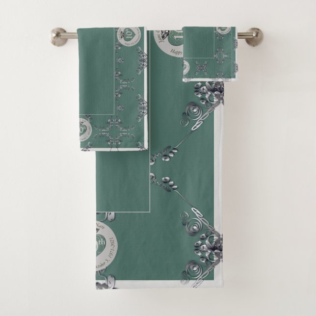 10e, 11e, 20e, 25e, 70e Silvery Grey (En situation)