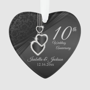10e anniversaire du Mariage Onyx Conception de l'é