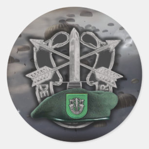 10e Sticker du groupe des forces spéciales Berets 