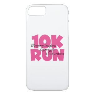 10K Run Pink Sports Running iPhone 8/7 Case