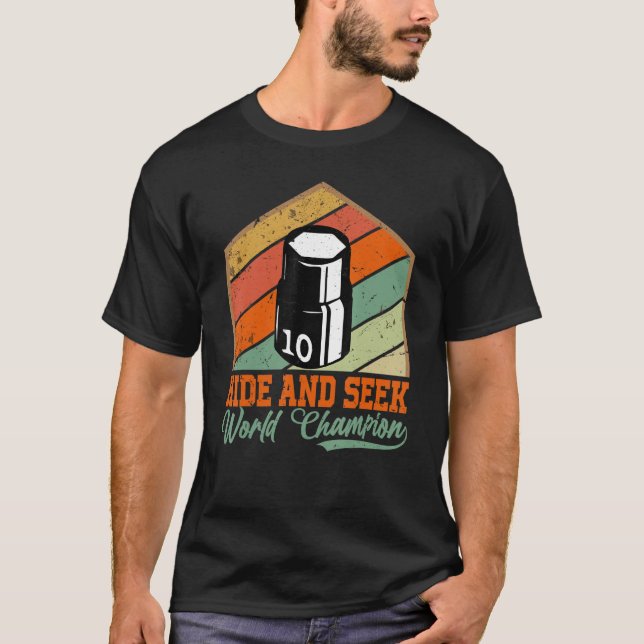 10mm Socket Missing Hide And Seek World Champion T-Shirt (Front)