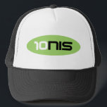 10NIS Tennis Brand Trucker Hat<br><div class="desc">10NIS Tennis Brand trucker hat. Sports cap for men women and kids (boy or girl). Sports Birthday gift ideas for tennis coach ,  player and fan. Custom headwear with sporty logo. Also available on clothing.</div>