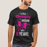 10th 10 year Wedding AnniversaryMonkeying   Husban T-Shirt<br><div class="desc">10th 10 year Wedding AnniversaryMonkeying   Husband Wife</div>