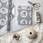 10th,11th,20th,25th,70th Wedding Anniversary Wrapping Paper<br><div class="desc">A romantic,  silvery,  rose heart pattern with their wedding anniversary emblem; all original graphics exclusively available at Zazzle! NOTE: please note that the rose heart pattern does not meet up precisely at the seam of this wrapping paper. It shouldn't,  however,  effect the text. :)</div>