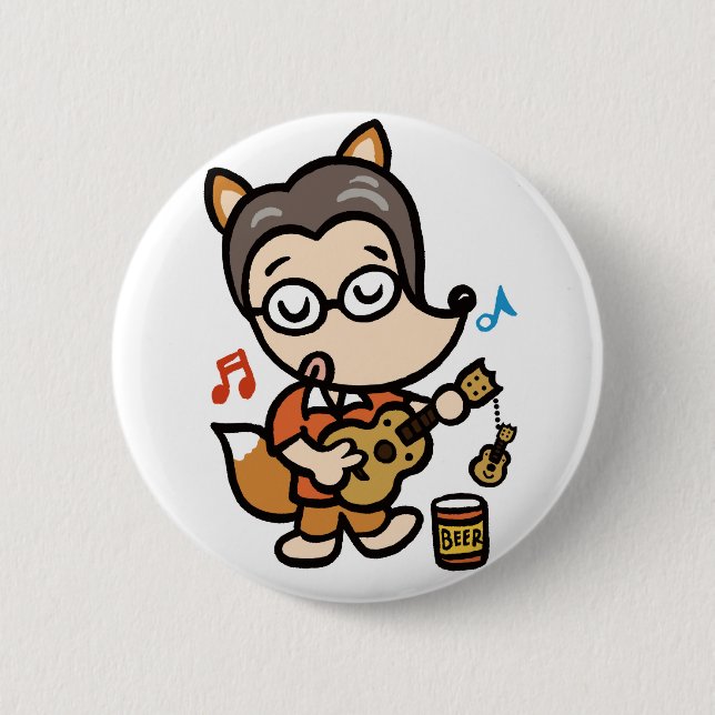 10th anniversary 2 inch round button (Front)