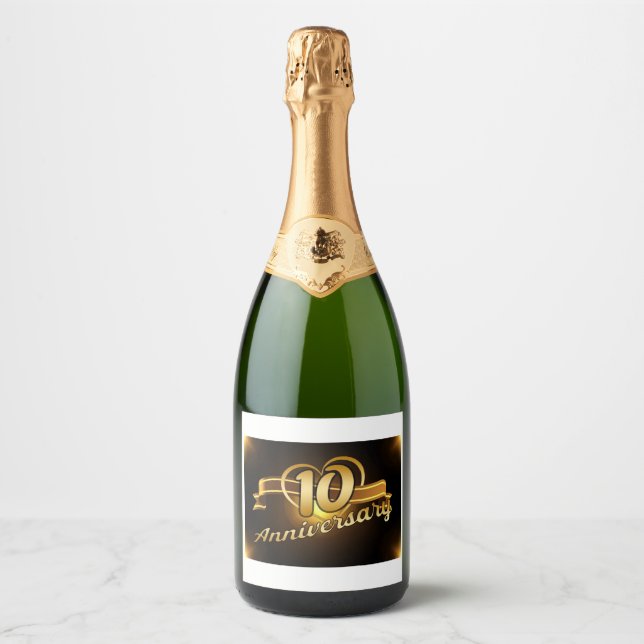 10th anniversary, Food and Beverage Label Set. (Front)