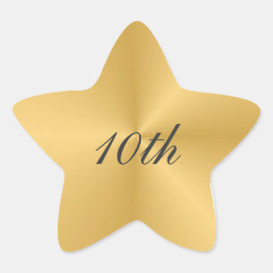10th Anniversary Sticker