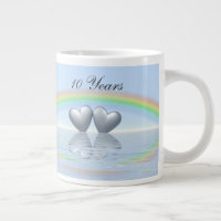10th Anniversary Tin Hearts