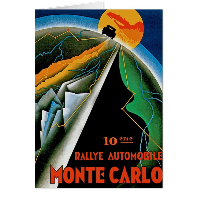 10th Automobile Rally de Monte Carlo (Front)