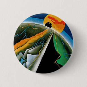 10th Automobile Rally de Monte Carlo 2 Inch Round Button