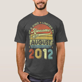 10th Birthday Gift 10 Year Old Boy Awesome Since A T-Shirt