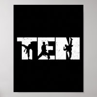 10th Birthday Karate Fighter 10 Year Old Girls Boy
