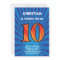 10th Birthday Party Invitation Boy