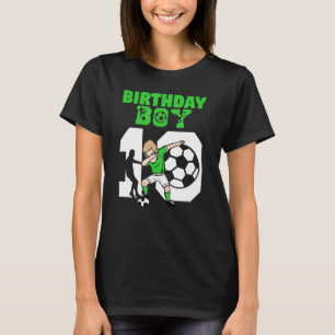 10th Birthday Soccer 10 Year Old Soccer Player Co T-Shirt