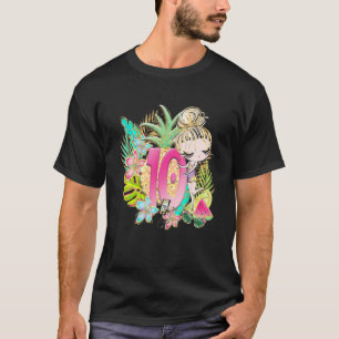 10Th Birthday Summer Pool Party Beach Girl Vacatio T-Shirt