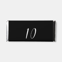 10th birthday white black name date calligraphy 