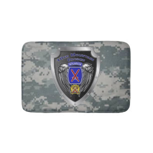 10th Mountain Division  Bath Mat