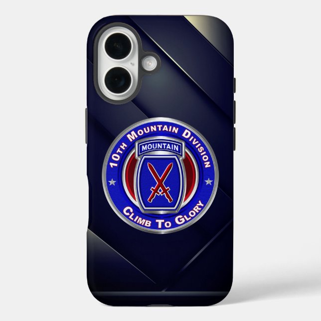10th Mountain Division  Case-Mate iPhone Case (Back)