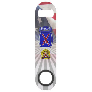 10th Mountain Division “Climb To Glory” Bar Key