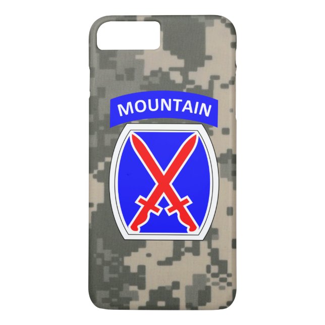 10th Mountain Division "Climb to Glory" Case-Mate iPhone Case (Back)
