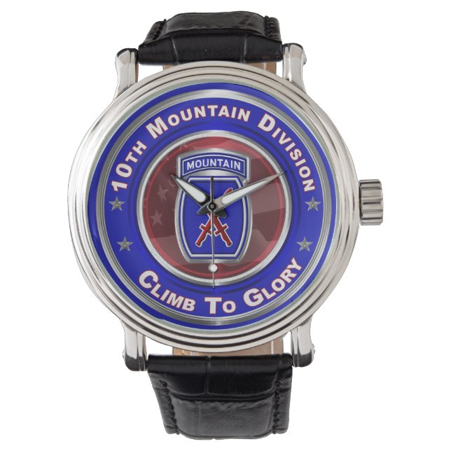 10th Mountain Division “Climb To Glory” Watch (Front)