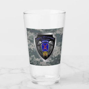 10th Mountain Division Glass