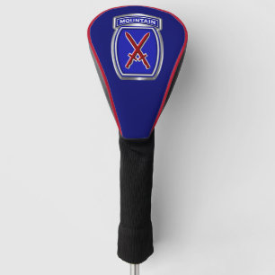 10th Mountain Division   Golf Head Cover