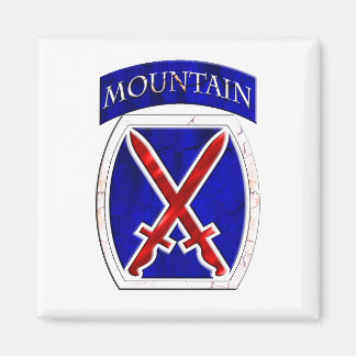 10th Mountain Division Magnet