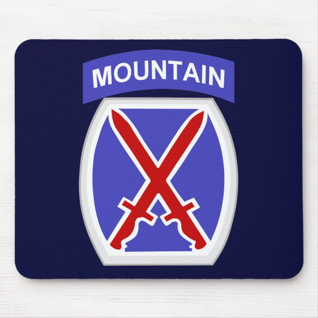10th Mountain Division Mouse Pad (Front)