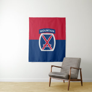10th Mountain Division Tapestry