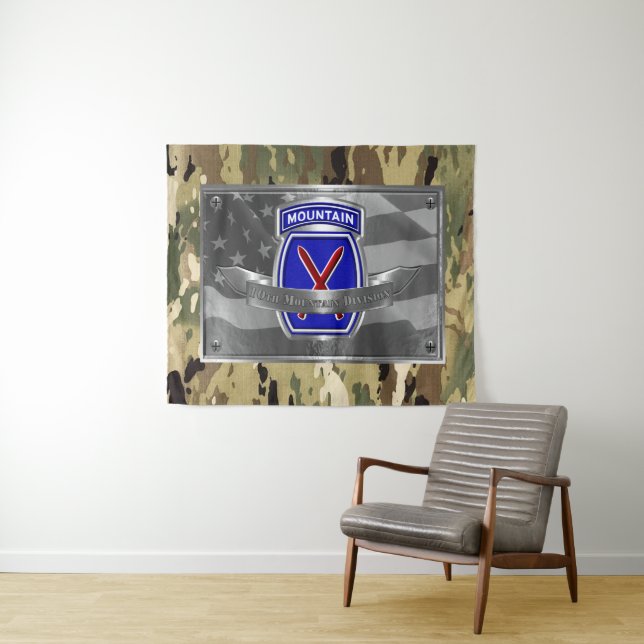10th Mountain Division Tapestry (In Situ (Horizontal))