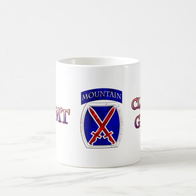 10th Moutain Division Climb to Glory Coffee Mug (Center)